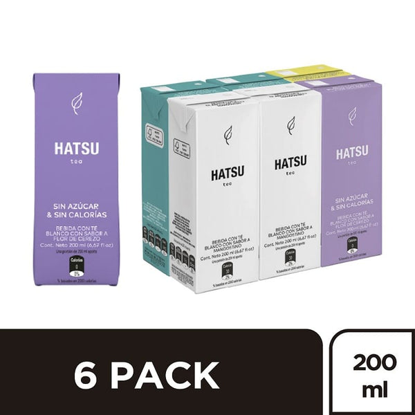 TE HATSU 200ML 6U TETRA SURTIDO